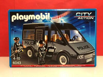 Playmobil City Action furgón de policias antidisturbios Geos 6043 nuevo